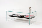 Zen Coffee Table 1 | Tempered Glass and Wood