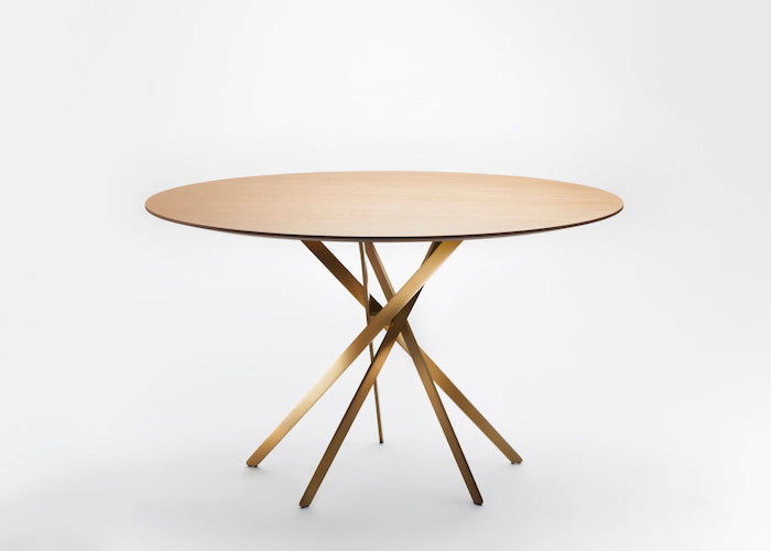Table IKI | Chêne Naturel et Piétement Métal