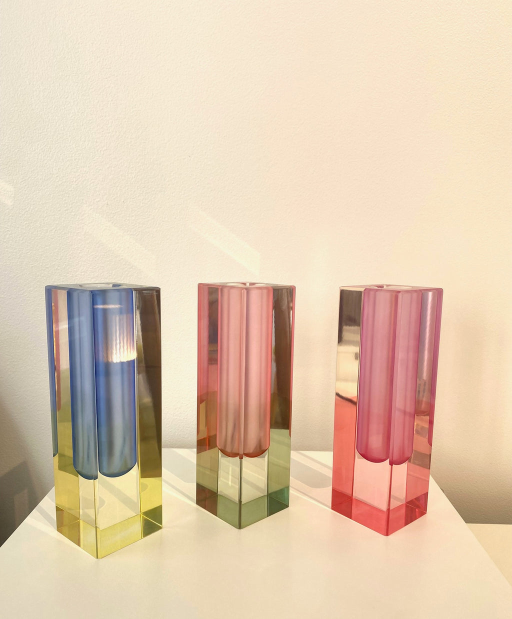 Soliflore Blomst Transparent Coloré | Design Épuré