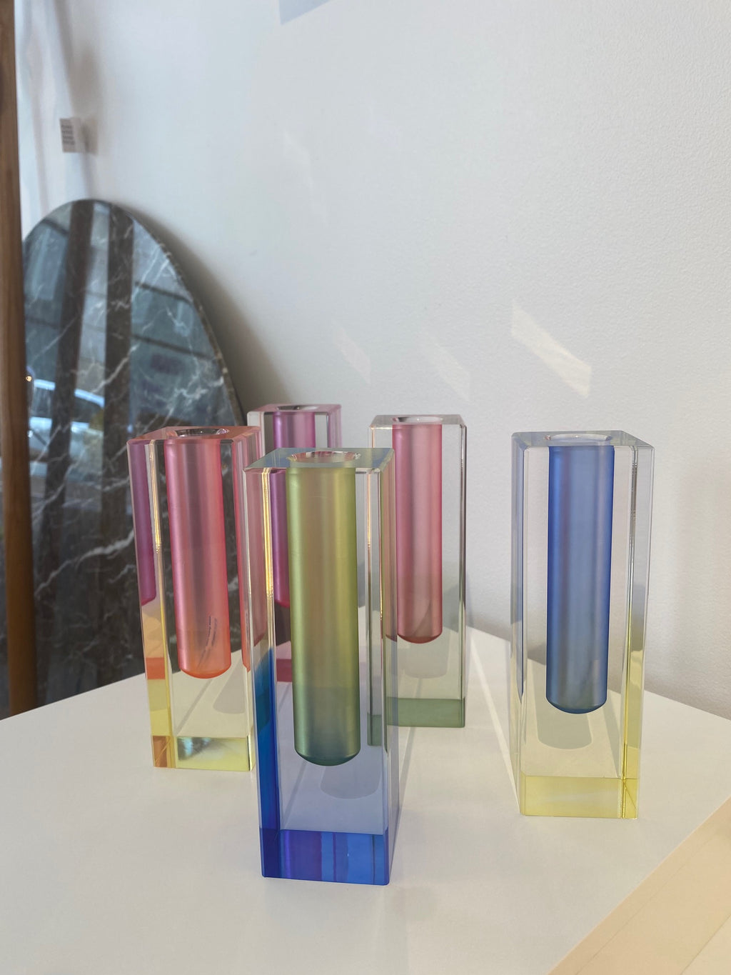 Soliflore Blomst Transparent Coloré | Design Épuré