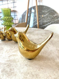Decorative bird Birdy | gilded lacquer
