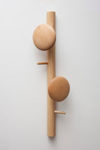 Johnny Stecchino Jr Wall Coat Rack | Oiled Solid Ash - Studio Ventotto