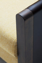 Resident 2-Seater Sofa | Solid Beech, Leather Armrests and Wool