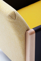 Resident Armchair | Solid Beech, Leather and Wool
