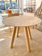 Stresa Side Table | Solid Ash and Marble
