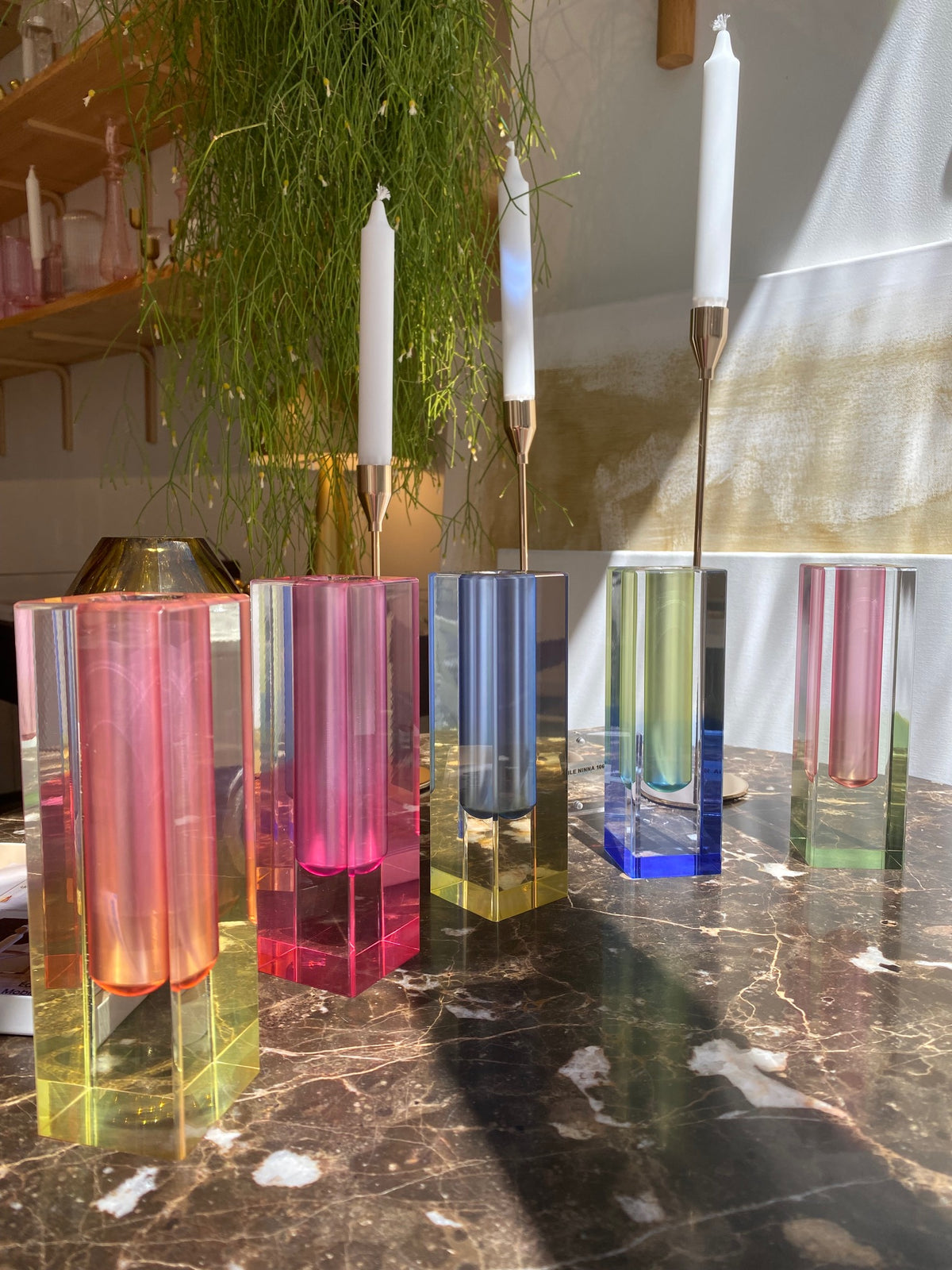Soliflore Blomst Transparent Coloré | Design Épuré