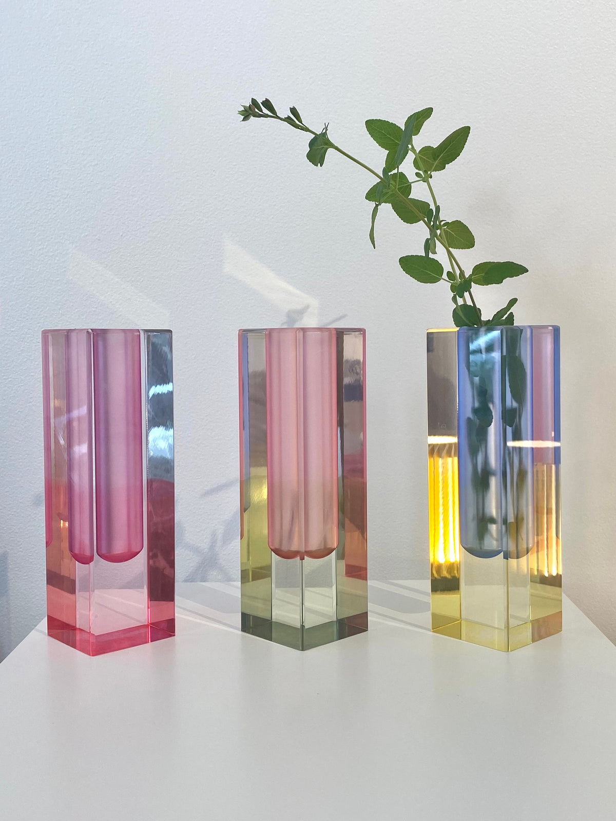 Blomst Transparent Colored Soliflore | Clean Design