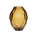Facet Amber Vase | Hübsch