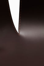 Ninna Armchair | Turned solid ash and Leather | Design Carlo Contin